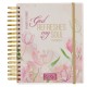 God Refreshes My Soul 2025 18-Month Planner with Elastic Closure - Psalm 23:3