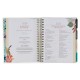 Thankful Grateful Blessed 2025 18-Month Planner with Elastic Closure