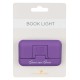 Grace Upon Grace Purple Adjustable Clip-on Book Light