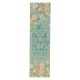 Strength and Dignity Teal Floral Sunday School/Teacher Bookmark Set - Proverbs 31:25