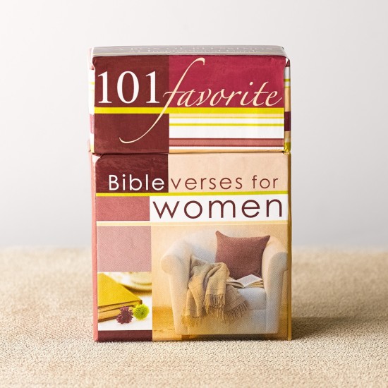 101 Favorite Bible Verses for Women Box of Blessings