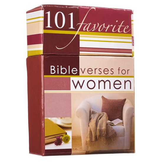 101 Favorite Bible Verses for Women Box of Blessings