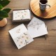 White Magnolia Thank You Note Card Set