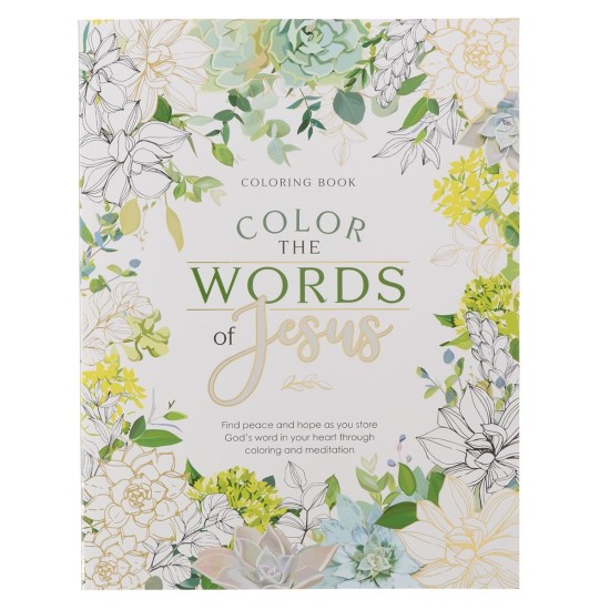 Color the Words of Jesus Coloring Book