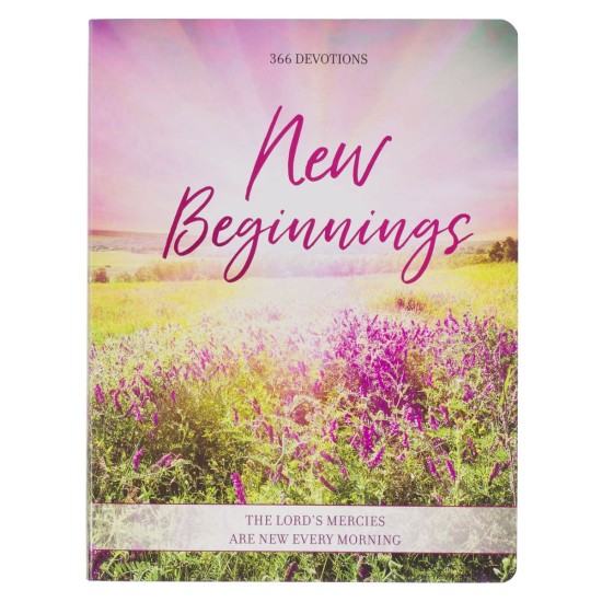 New Beginnings New Beginnings Pink Sunshine Field Softcover Devotional Softcover Devotional