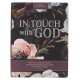 In Touch with God Pink Floral Softcover Devotional