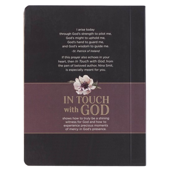 In Touch with God Pink Floral Softcover Devotional