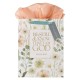 Be Still and Know Peach Meadow Large Portrait Gift Bag - Psalm 46:10