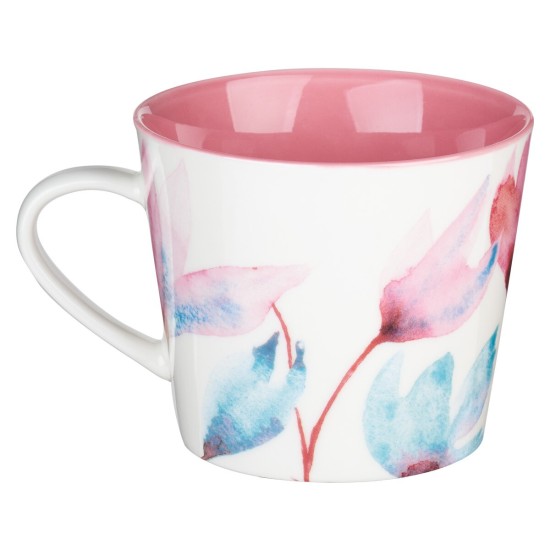 Make Every Day Count Pink Petals Ceramic Coffee Mug