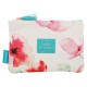 Life is Beautiful Coral Poppies Canvas Zippered Pouch