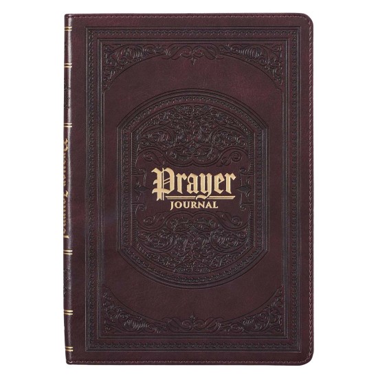 The LORD's Prayer Dark Brown Prompted Prayer Journal