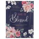 She is Blessed Navy Floral Guided Journal