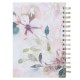 Trust in the Lord Purple Bloom Wirebound Journal - Proverbs 3:5