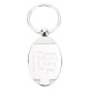 I Know the Plans Silver Metal Key Ring in Gift Tin - Jeremiah 29:11