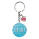 Blue Blessings for a #1 Teacher Key Ring in Tin - 1 Corinthians