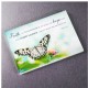 Faith Magnet with Butterfly - Hebrews 11:1