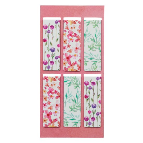 Blossoms of Blessings Magnetic Bookmark Set