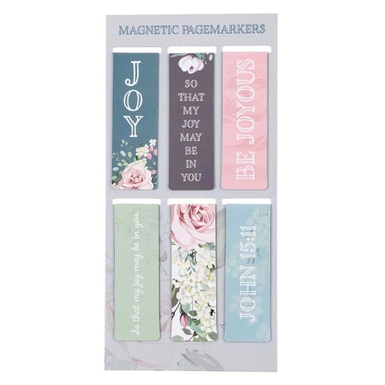 That My Joy May Be In You Magnetic Bookmark Set - John 15:11