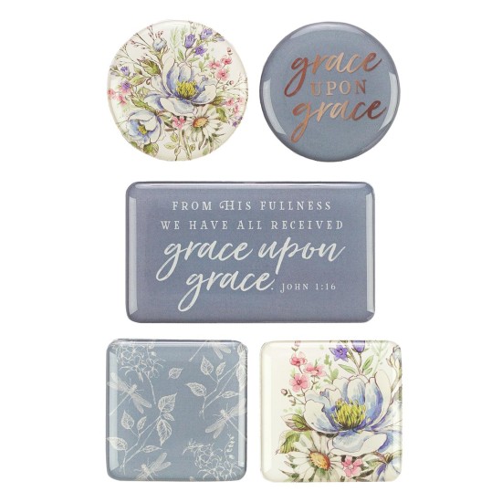 Grace Upon Grace Magnet Set - John 1:16