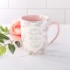 The One Who Trusts in the Lord Pink Ceramic Mug - Jeremiah 17:7