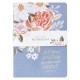 Affection Blue Floral Notebook Set - Colossians 3:2