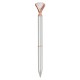 Love Silver and Rose Gold Diamond Classic Gift Pen - 1 Corinthians 13:4