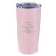 Trust in the Lord Pink Travel Mug - Proverbs 3:5