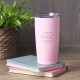 Trust in the Lord Pink Travel Mug - Proverbs 3:5