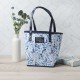 Trust Blue Botany Canvas Tote Bag - Proverbs 3:5