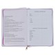 Trust in the Lord Blush Pink Faux Leather 2025 Executive Planner with Zipper Closure - Proverbs 3:5