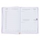 Trust in the Lord Blush Pink Faux Leather 2025 Executive Planner with Zipper Closure - Proverbs 3:5