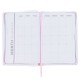 Trust in the Lord Blush Pink Faux Leather 2025 Executive Planner with Zipper Closure - Proverbs 3:5