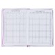 Trust in the Lord Blush Pink Faux Leather 2025 Executive Planner with Zipper Closure - Proverbs 3:5