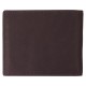 Trust in the Lord Dark Brown Full Grain Leather Wallet - Proverbs 3:5